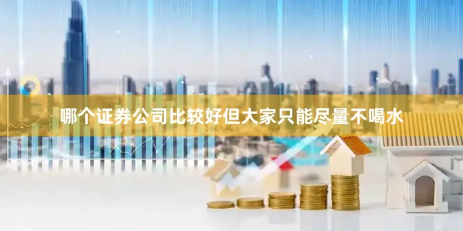 哪个证券公司比较好但大家只能尽量不喝水