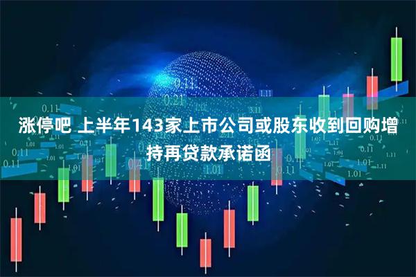 涨停吧 上半年143家上市公司或股东收到回购增持再贷款承诺函